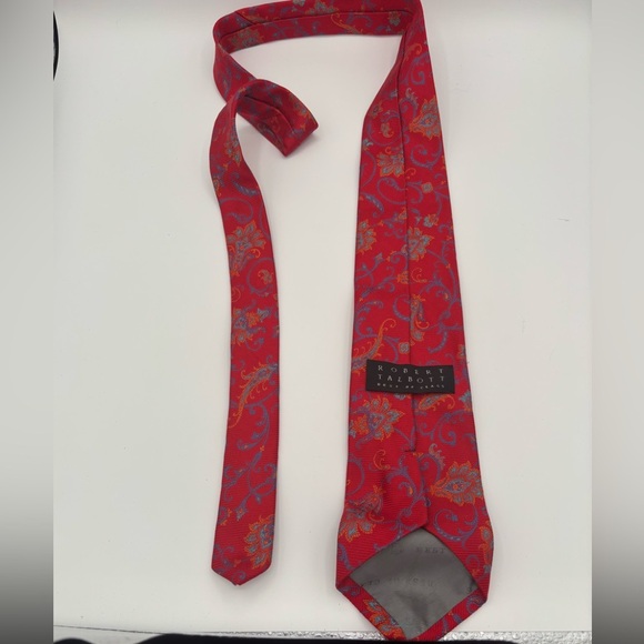 ROBERT TALBOTT BEST OF CLASS HANDSEWN FINEST SILK TIE USA - Picture 9 of 9